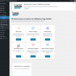 Page screenshot: Page Builder Addons → Woo Addons (Pro)