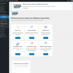 Page screenshot: Page Builder Addons 1 → Woo Addons (Pro)