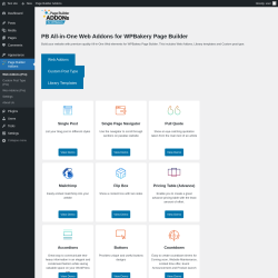 Page screenshot: Page Builder Addons → Custom Post Type (Pro)