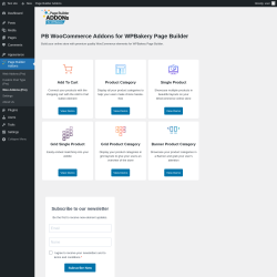 Page screenshot: Page Builder Addons → Woo Addons (Pro)