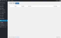 Page screenshot: Content Tabs