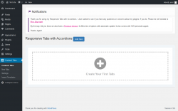 Page screenshot: Content Tabs