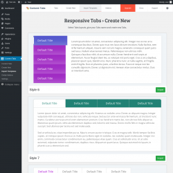 Page screenshot: Content Tabs → Import Templates