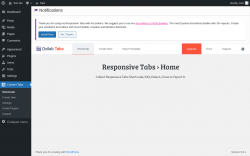 Page screenshot: Content Tabs