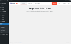 Page screenshot: Content Tabs