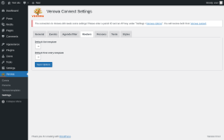 Page screenshot: Verowa &rarr; Settings &rarr; Rosters