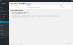 Page screenshot: Settings &rarr; VSRP Options