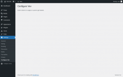 Page screenshot: Settings &rarr; Configure Vev