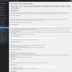 Page screenshot: Video Share VOD → Convert