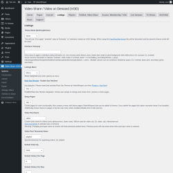 Page screenshot: Video Share VOD → Listings