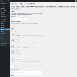 Page screenshot: Video Share VOD → Players