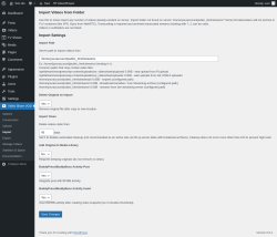 Page screenshot: Video Share VOD → Import