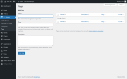 Page screenshot: TV Shows → Tags