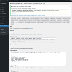 Page screenshot: Live Streaming &rarr; Tips