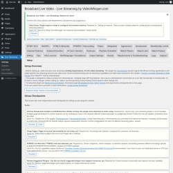 Page screenshot: Live Streaming