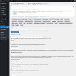 Page screenshot: Live Streaming &rarr; Restream