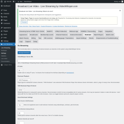 Page screenshot: Live Streaming &rarr; Restream