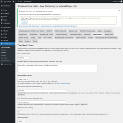 Page screenshot: Live Streaming &rarr; Watch Players