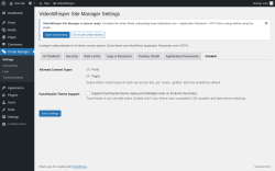 Page screenshot: AI Site Manager &rarr; Content