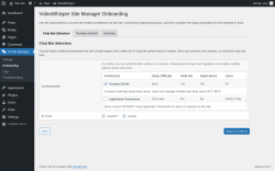 Page screenshot: AI Site Manager &rarr; Onboarding