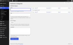 Page screenshot: Directory &rarr; Categories
