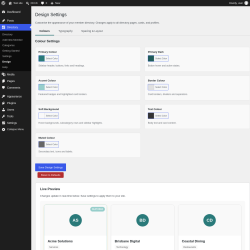 Page screenshot: Directory &rarr; Design