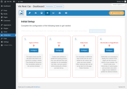 Page screenshot: VikRentCar