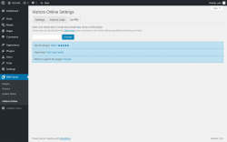 Page screenshot: BWS Panel → Visitors Online → Go PRO