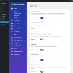 Page screenshot: Visual Composer