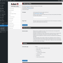 Page screenshot: ExUnit → Main setting