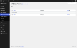 Page screenshot: VK Block Patterns