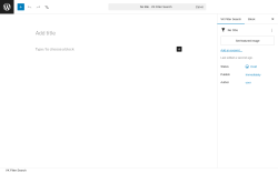 Page screenshot: VK Filter Search &rarr; Add Post