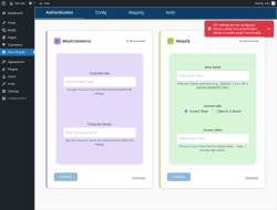 Page screenshot: Woo-Shopify