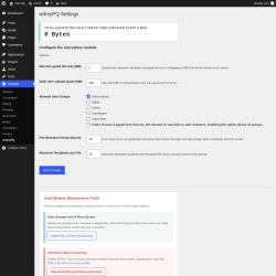 Page screenshot: Settings &rarr; w3myPQ