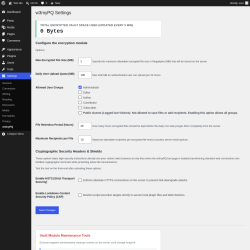 Page screenshot: Settings &rarr; w3myPQ