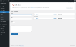 Page screenshot: Waymark → Collections