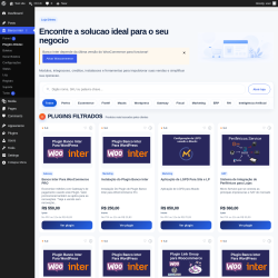 Page screenshot: Banco inter  &rarr; Plugins Diletec