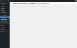 Page screenshot: Plugins &lsaquo; Test site &mdash; WordPress