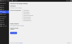 Page screenshot: Storefront Homepage