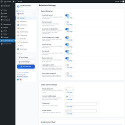 Page screenshot: Cookie Consent