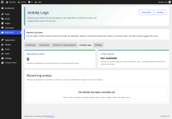 Page screenshot: Web Plura &rarr; Activity Logs