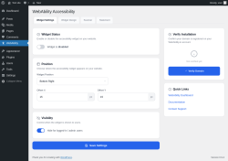 Page screenshot: WebAbility