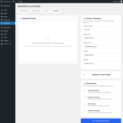 Page screenshot: WebAbility &rarr; 
        Statement      