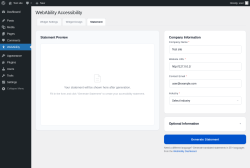 Page screenshot: WebAbility &rarr; 
        Statement      