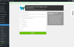 Page screenshot: Webba Booking → Contact Us