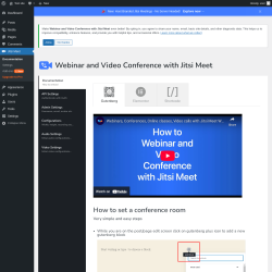 Page screenshot: Jitsi Meet