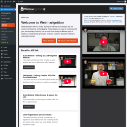 Page screenshot: WebinarIgnition