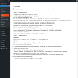 Page screenshot: WebinarIgnition → Changelog