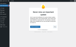 Page screenshot: WebinarIgnition ‹ Test site — WordPress