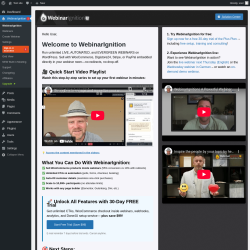 Page screenshot: WebinarIgnition